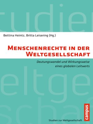 cover image of Menschenrechte in der Weltgesellschaft